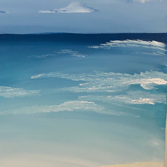 OCEAN VIEW PAINT | HANDMADE - Picture 3 of 4